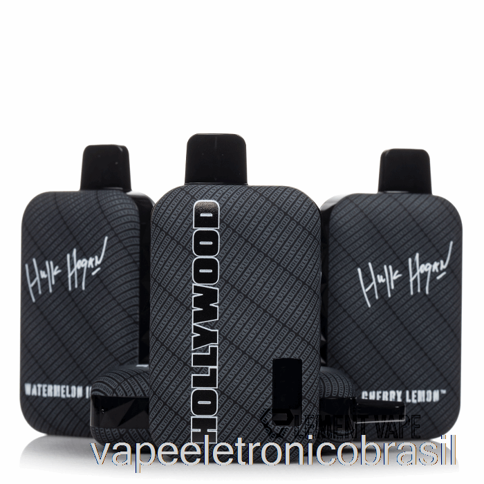 Vape Recarregável Hulk Hogan Hollywood Hogan 8000 Descartável Azul Razz Ice